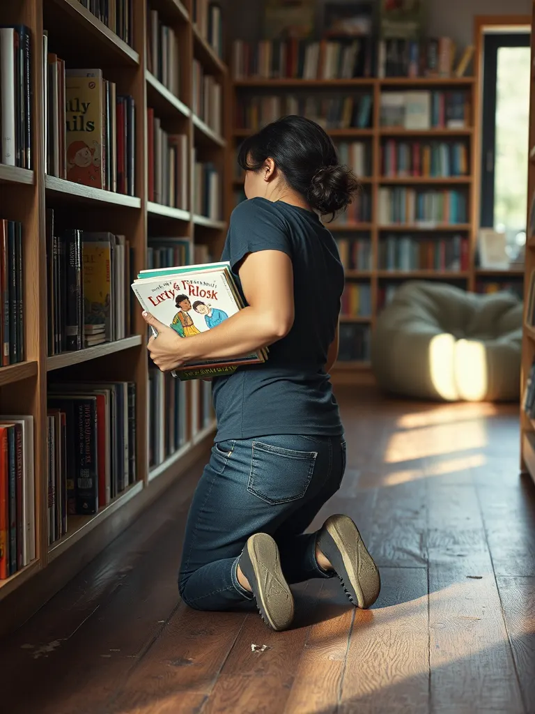A portrait of A bookseller, Children's and local
